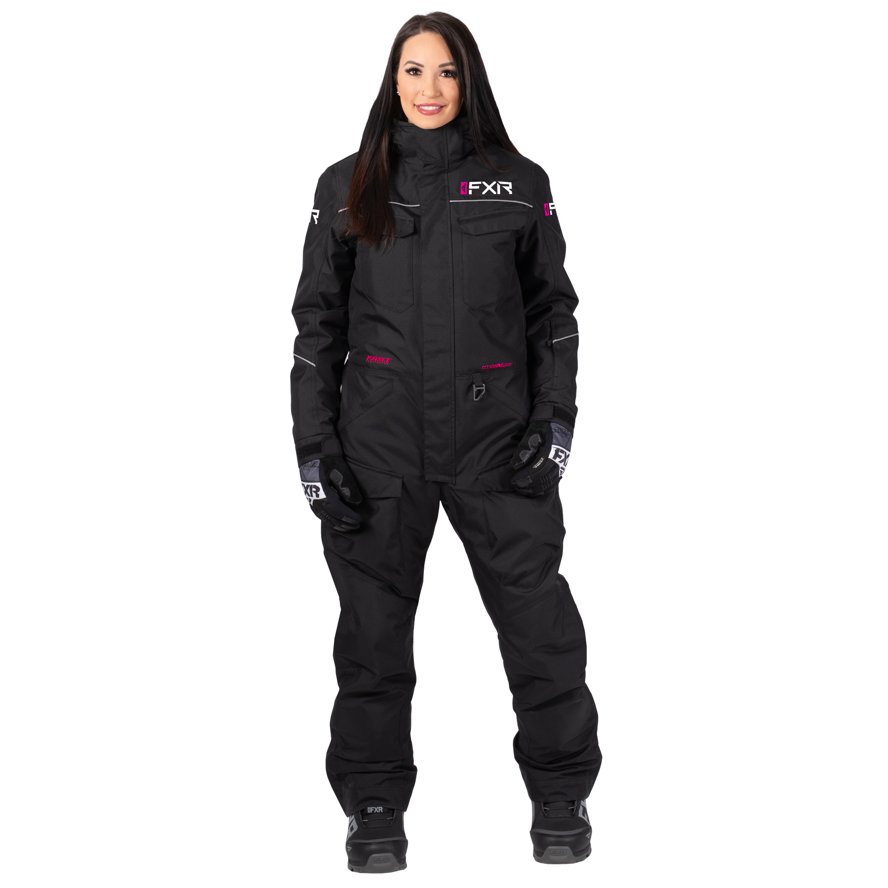fxr racing insulated monosuit for womens excursion fast