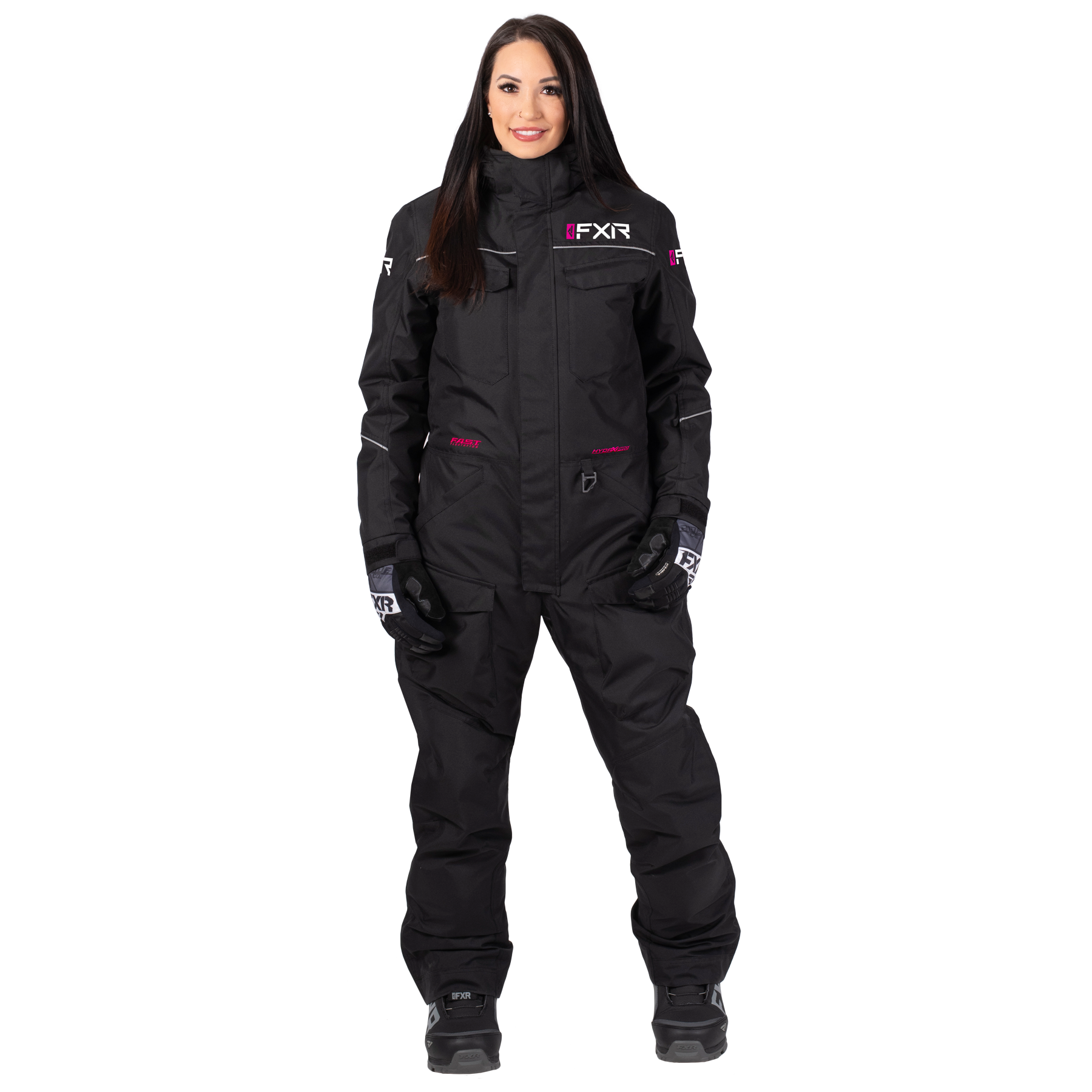 fxr racing insulated monosuit for womens excursion fast