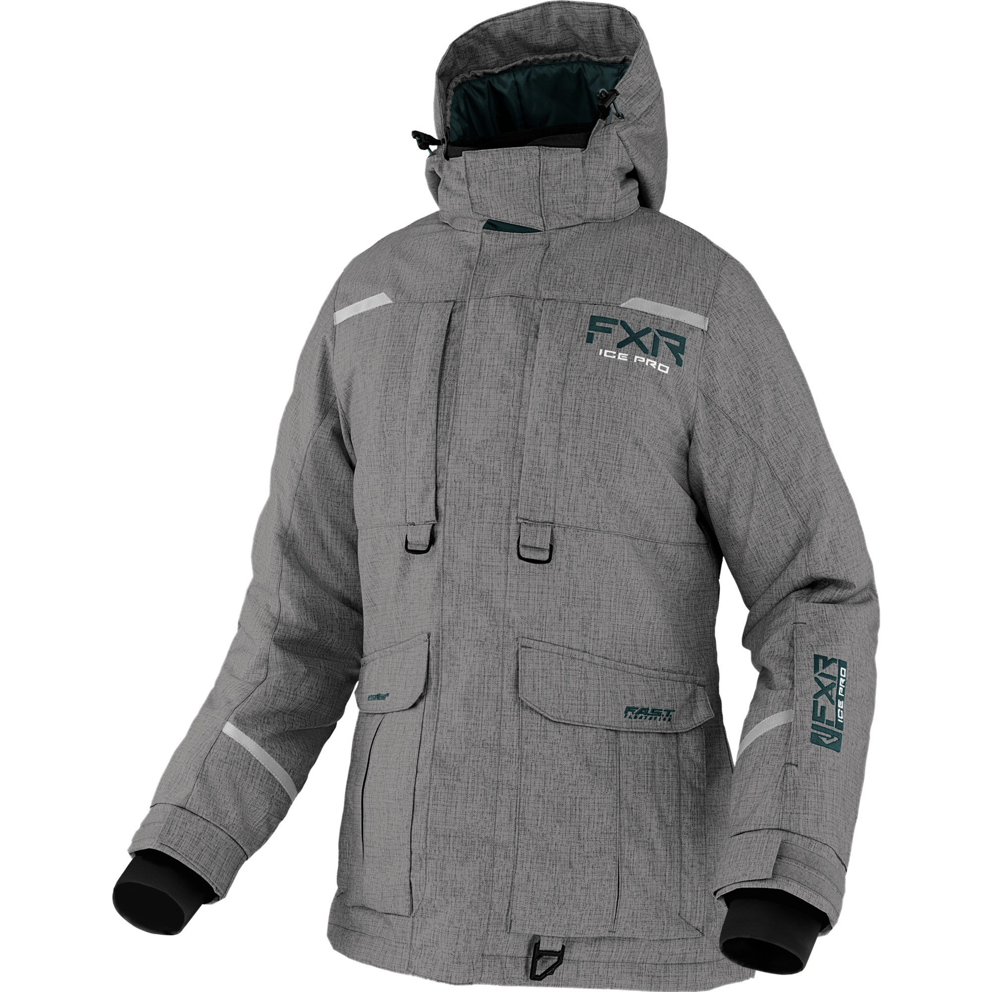 motoneige manteaux isolés par fxr racing pour femmes excursion ice pro f.a.s.t.