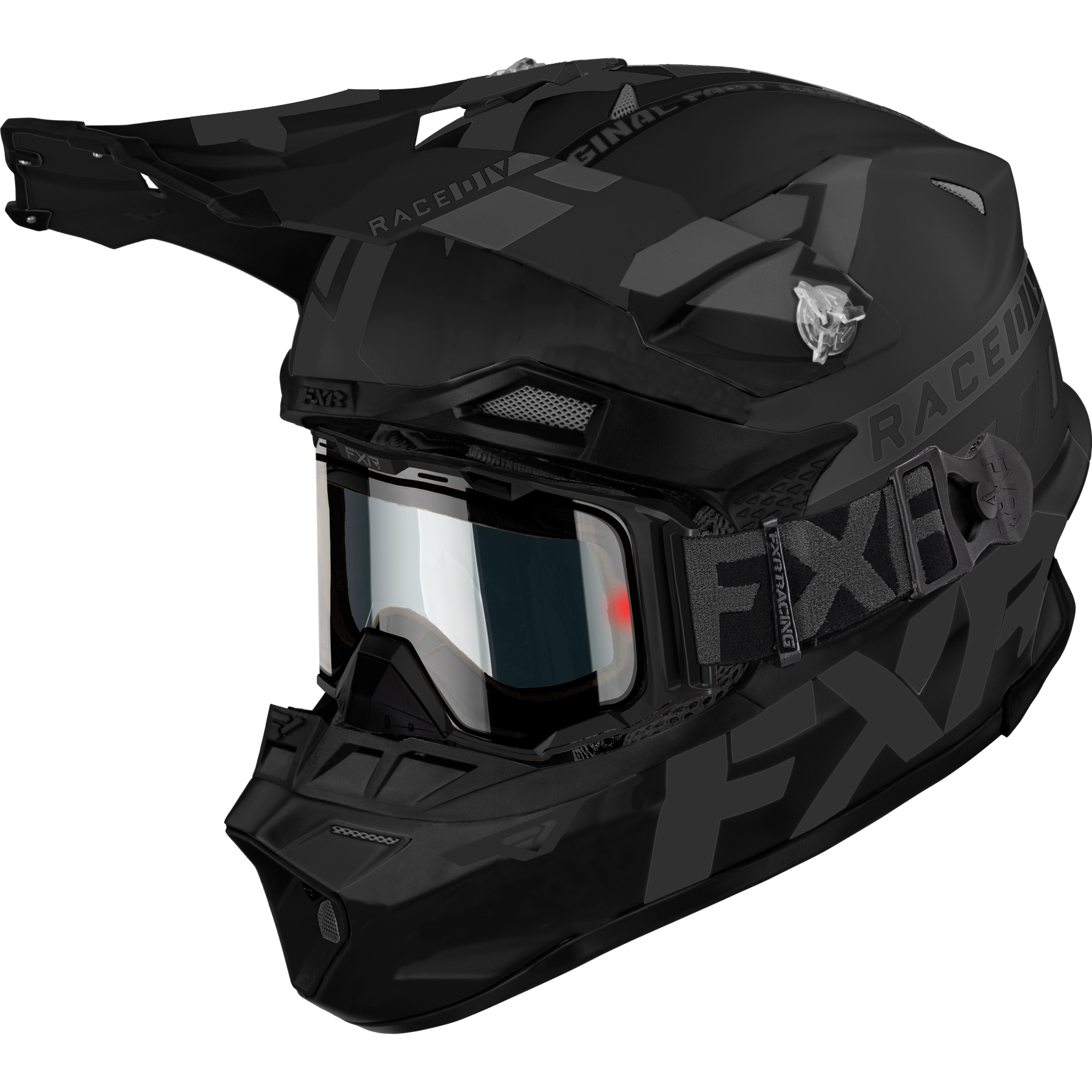 fxr racing full face helmets adult blade cold stop qrs electric goggles
