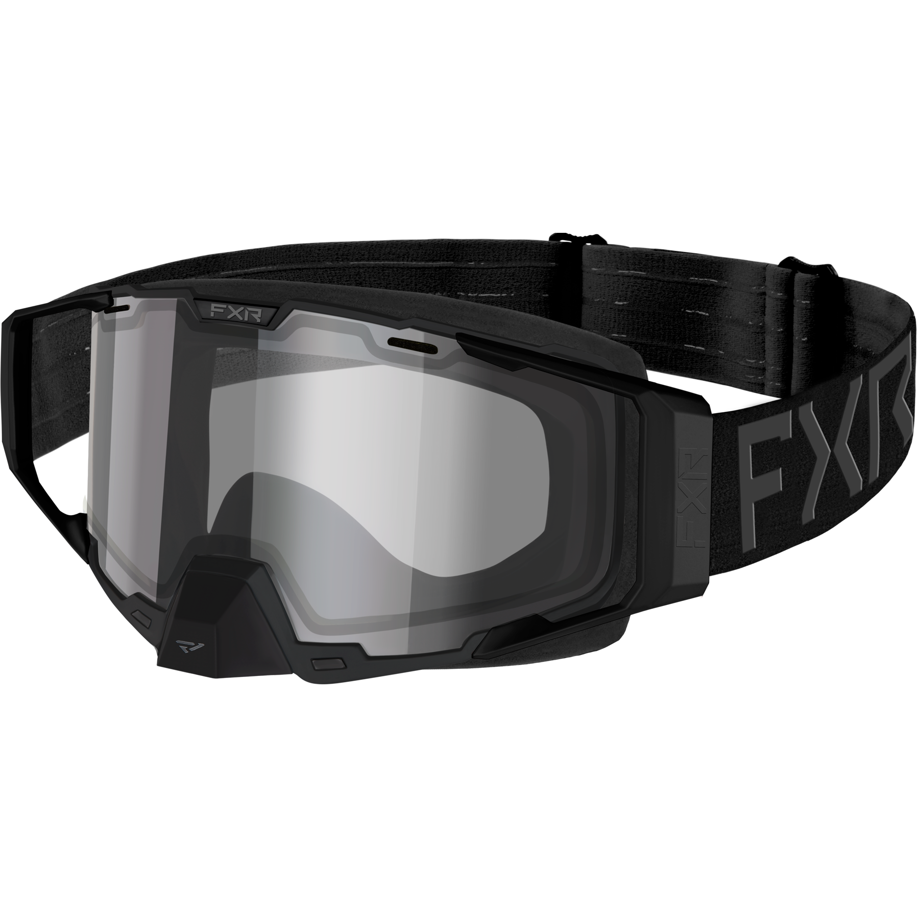 fxr racing goggles adult combat coldstop clear goggles - snowmobile
