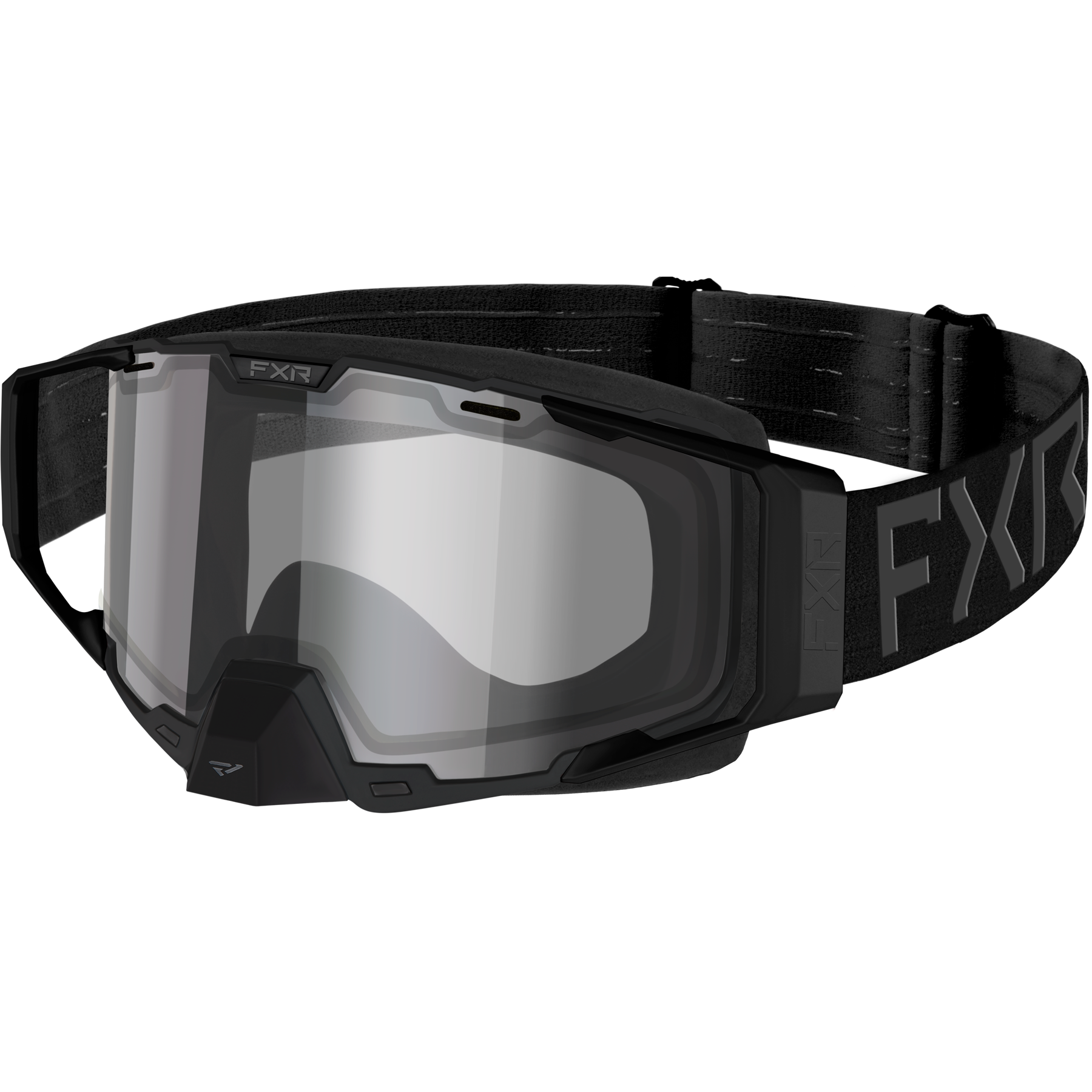 fxr racing goggles adult combat coldstop clear goggles - snowmobile