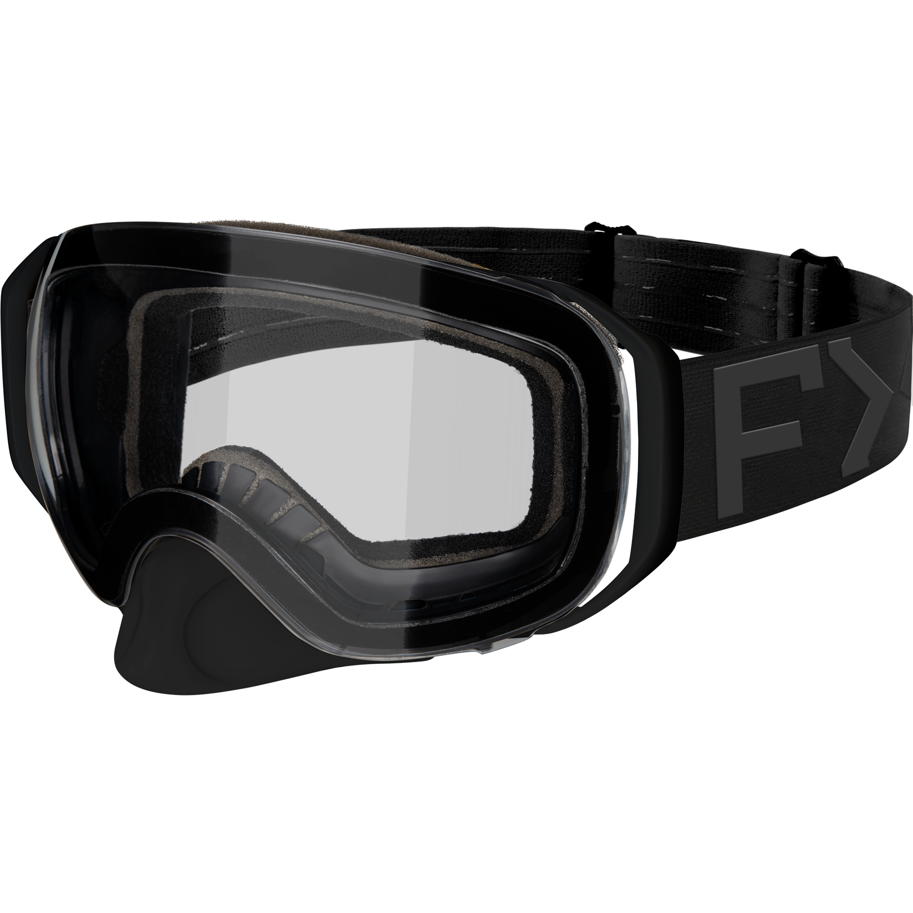 fxr racing goggles lens adult ride x spherical clear