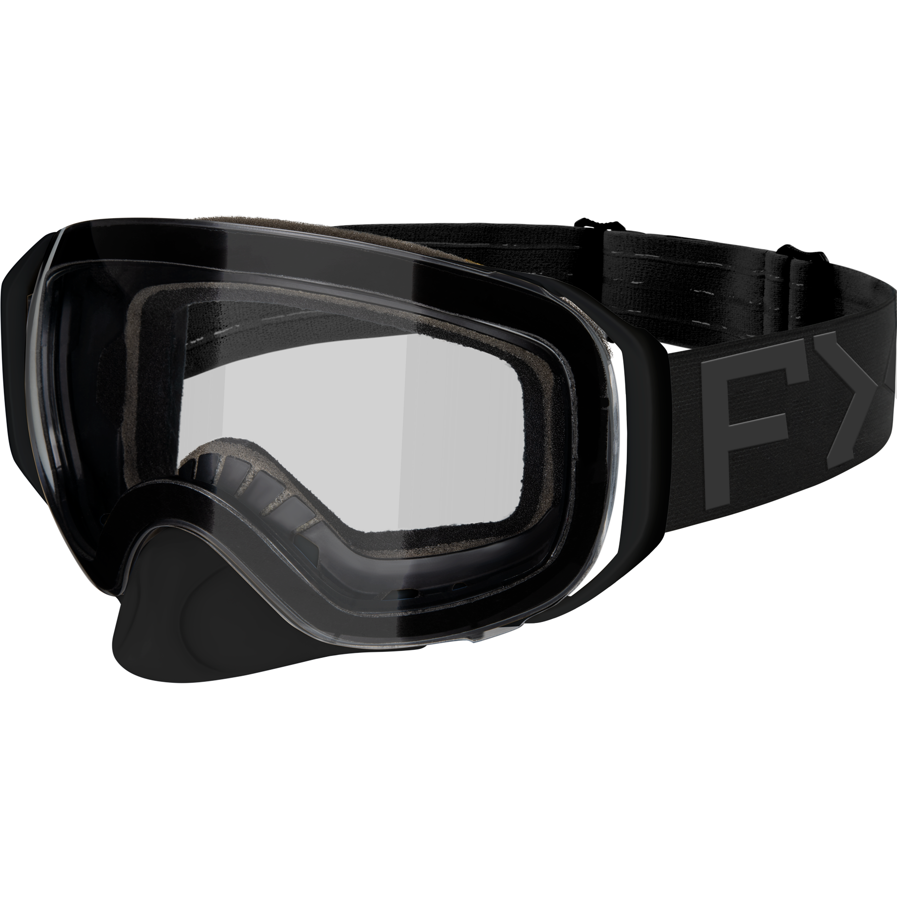 fxr racing goggles lens adult ride x spherical clear