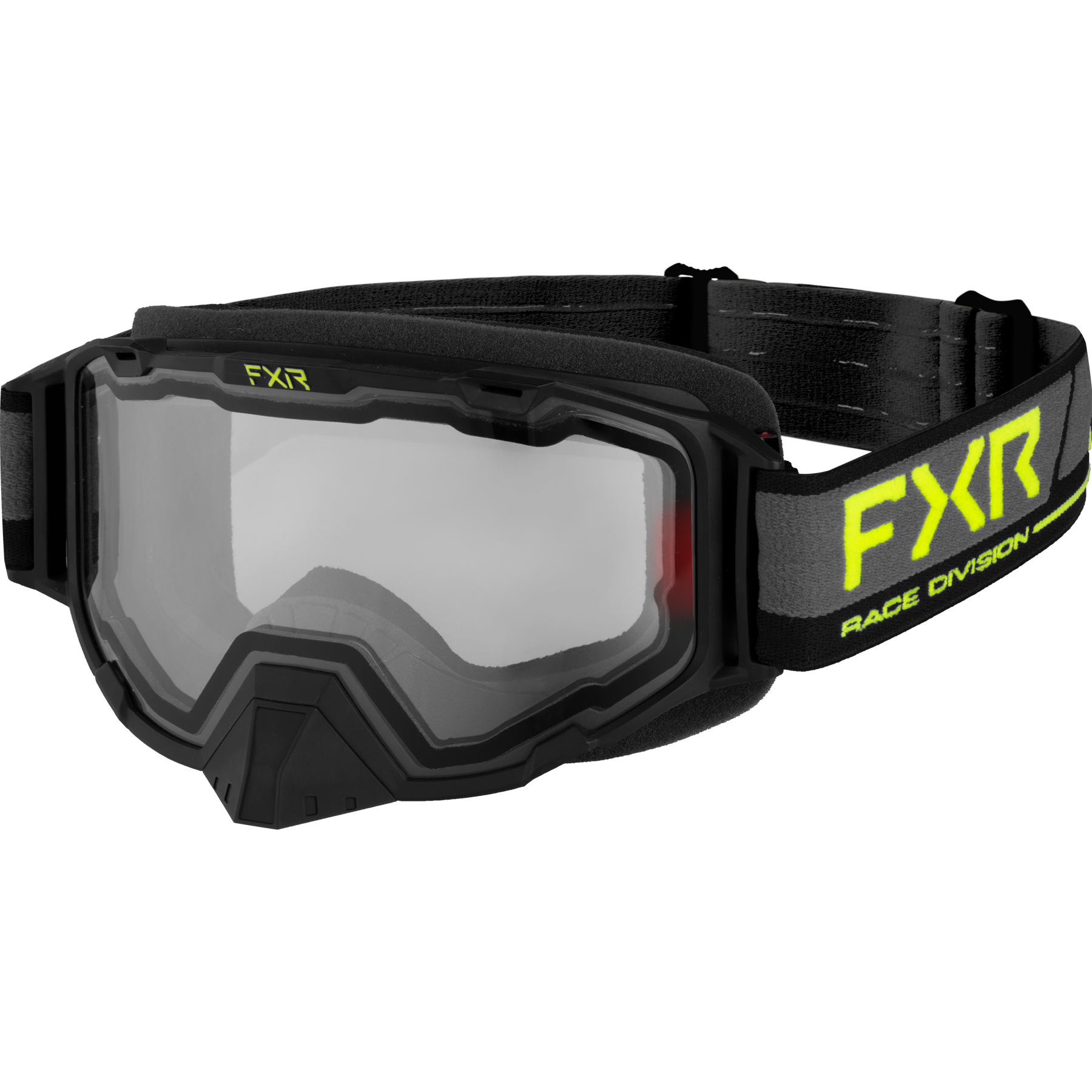 fxr racing goggles adult maverick electric goggles - snowmobile