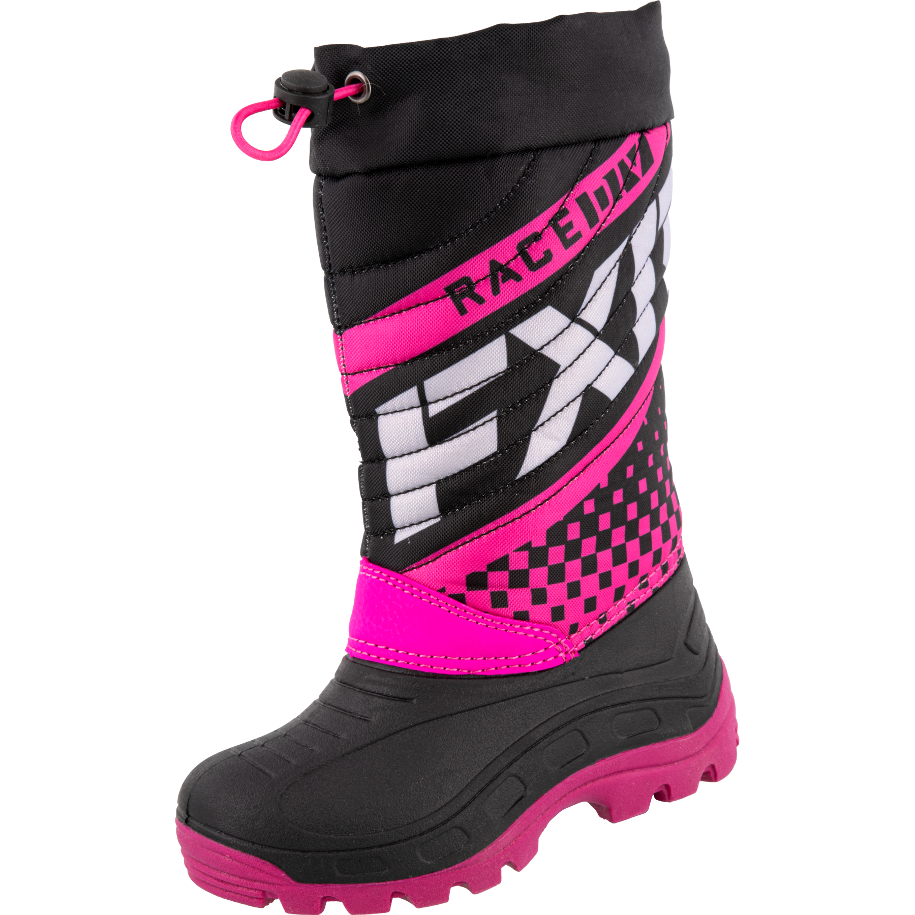 fxr racing boots  boost lace boots - snowmobile
