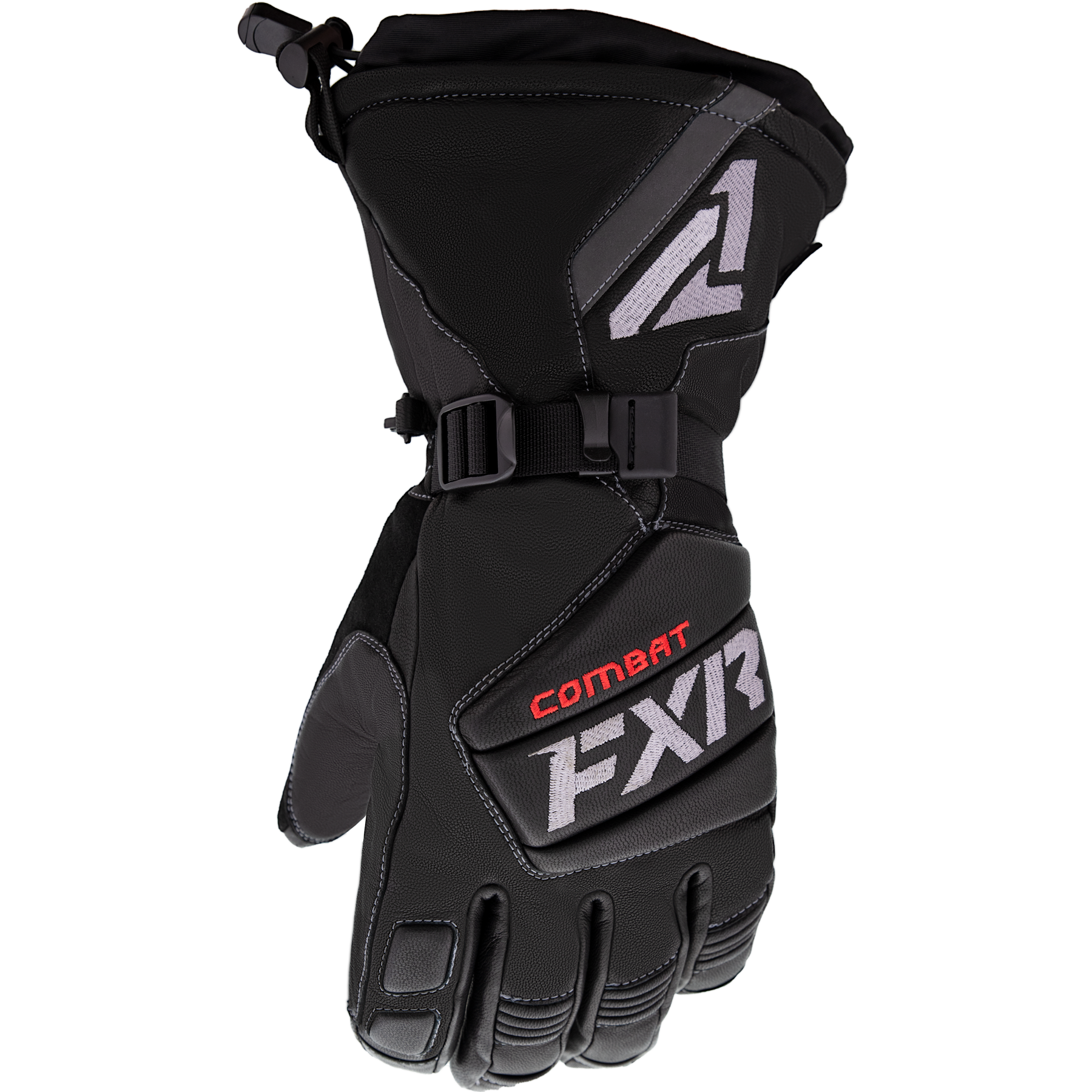 motoneige gants par fxr racing men combat leather gauntlet