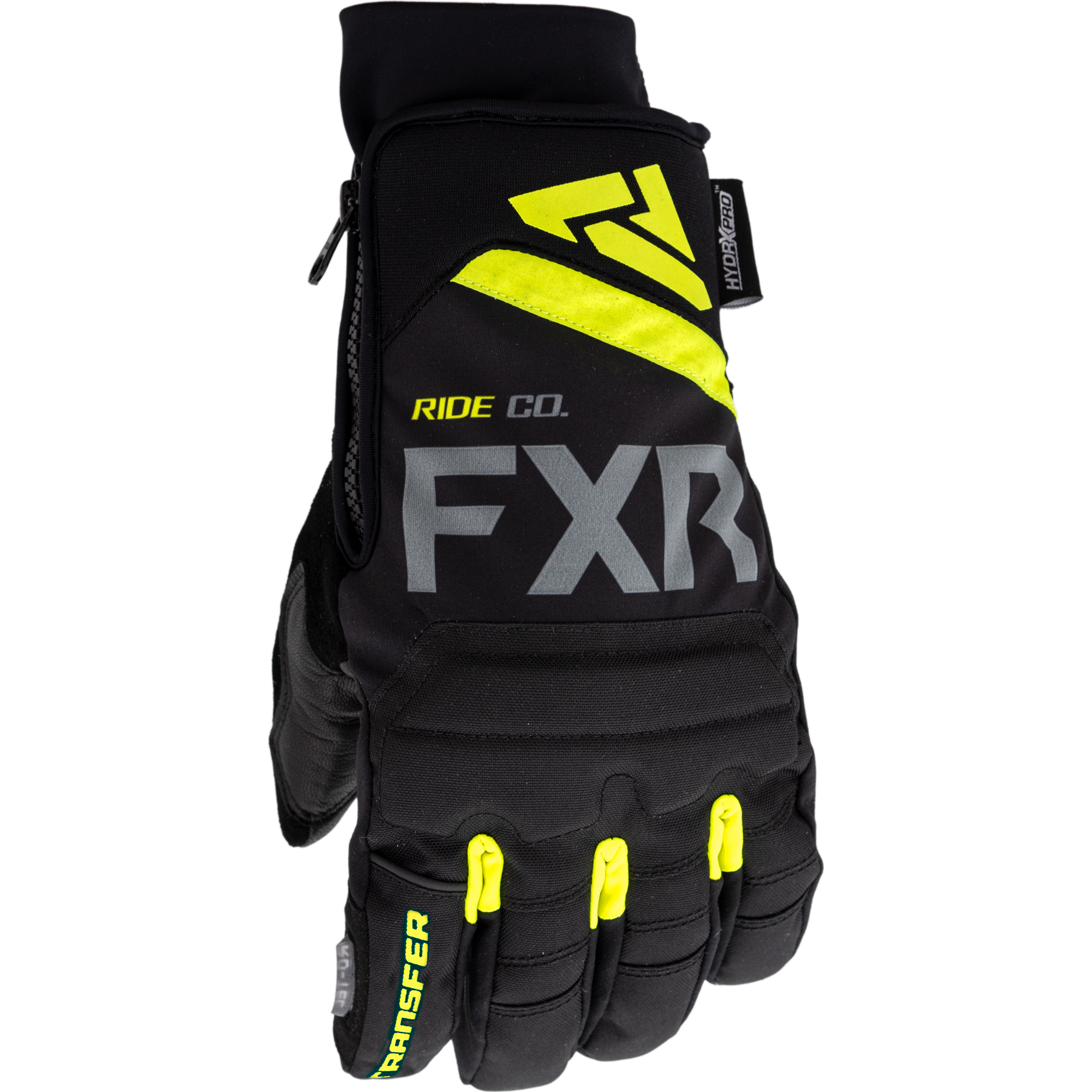 fxr racing gloves  transfer short cuff gloves - snowmobile
