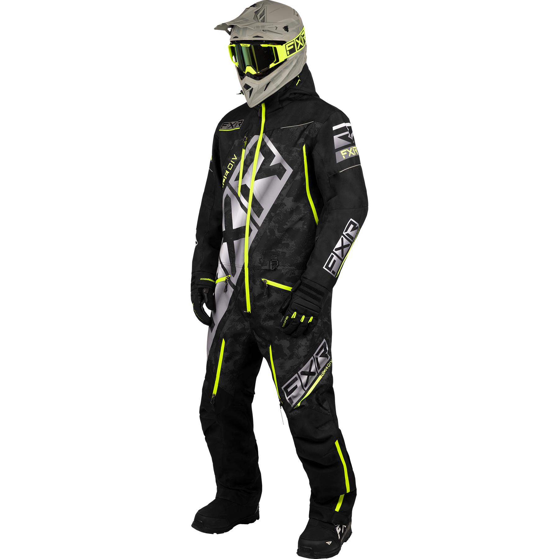 fxr racing monosuit  cx f.a.s.t insulated - snowmobile