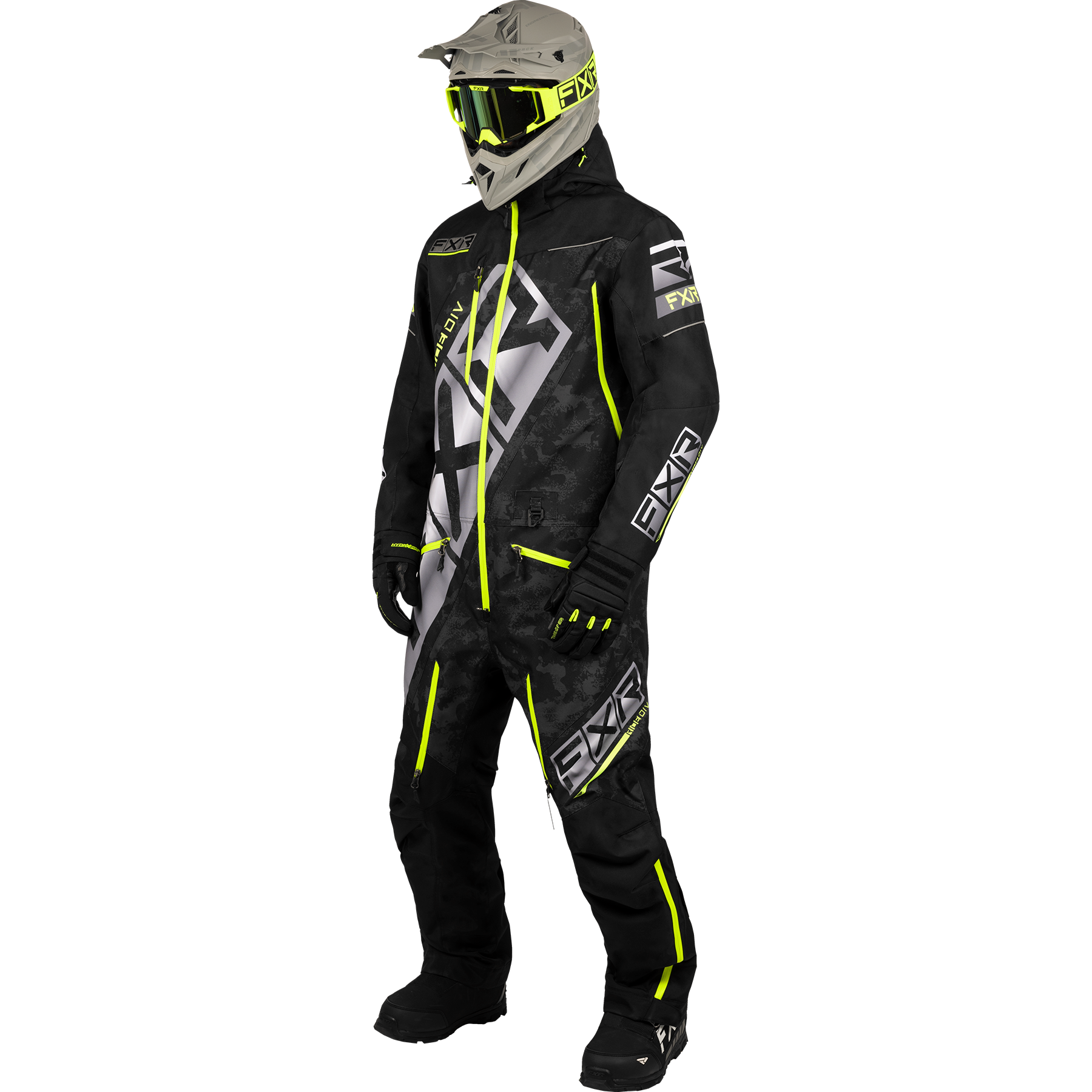 fxr racing monosuit  cx f.a.s.t insulated - snowmobile