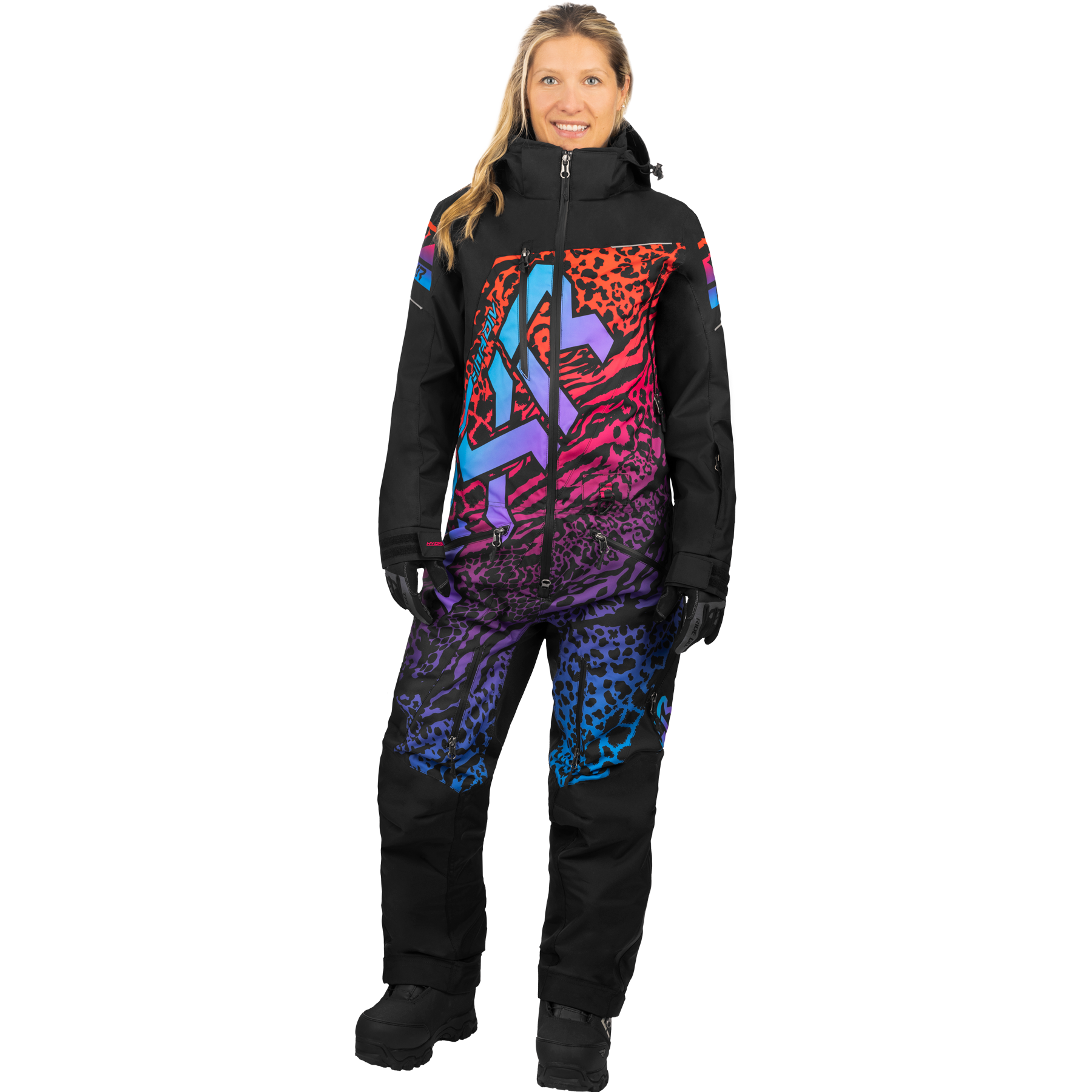fxr racing monosuit  cx f.a.s.t. insulated - snowmobile