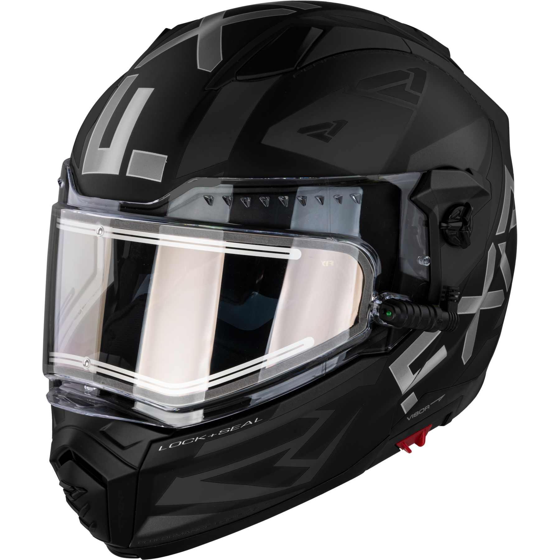 fxr racing helmets adult maverick speed electric shield - snowmobile