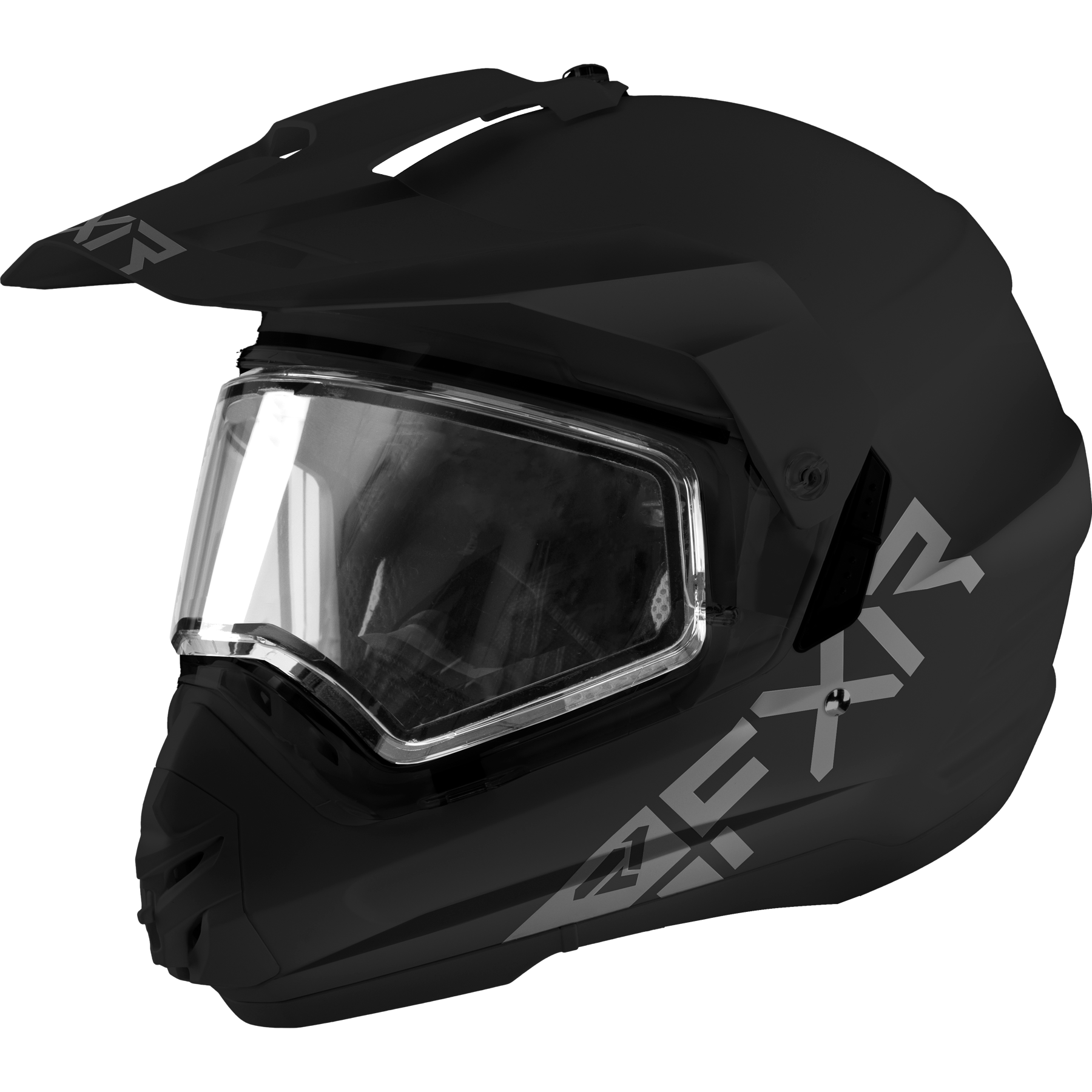fxr racing helmets adult torque x prime dual shield  dual shield - snowmobile