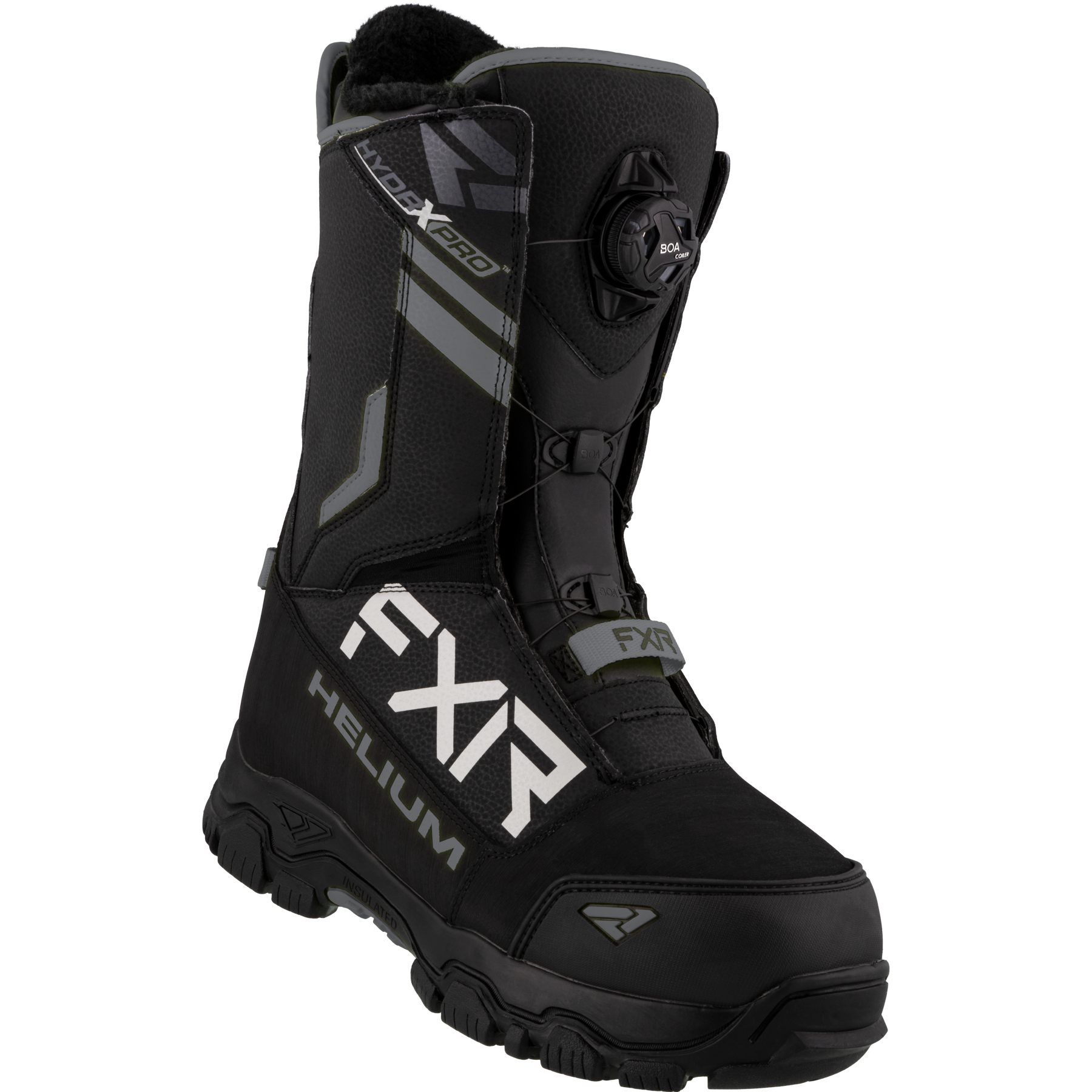 fxr racing boots adult helium boa boa boots - snowmobile