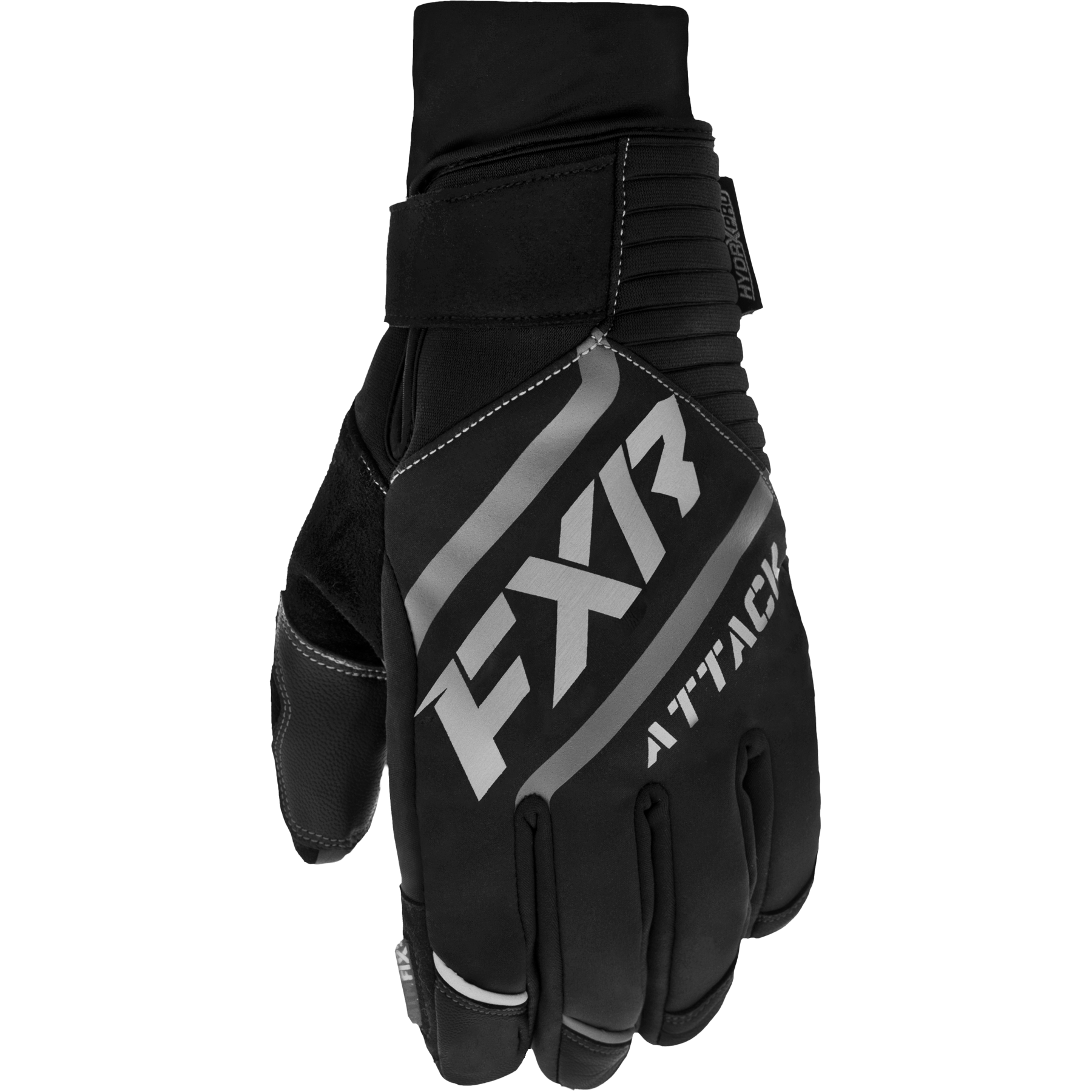 fxr racing gloves  attack insulated gloves - snowmobile