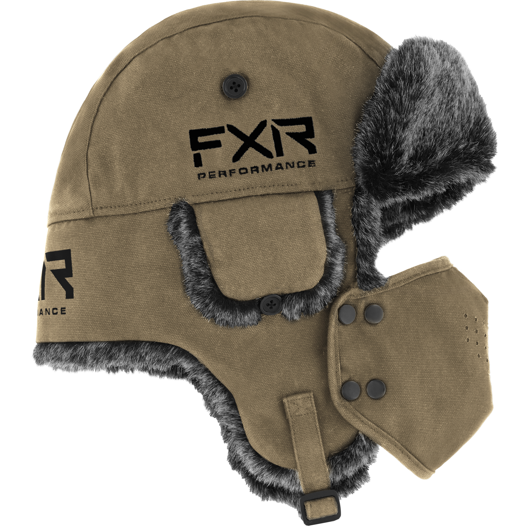 fxr racing headwear adult trapper headwear - snowmobile