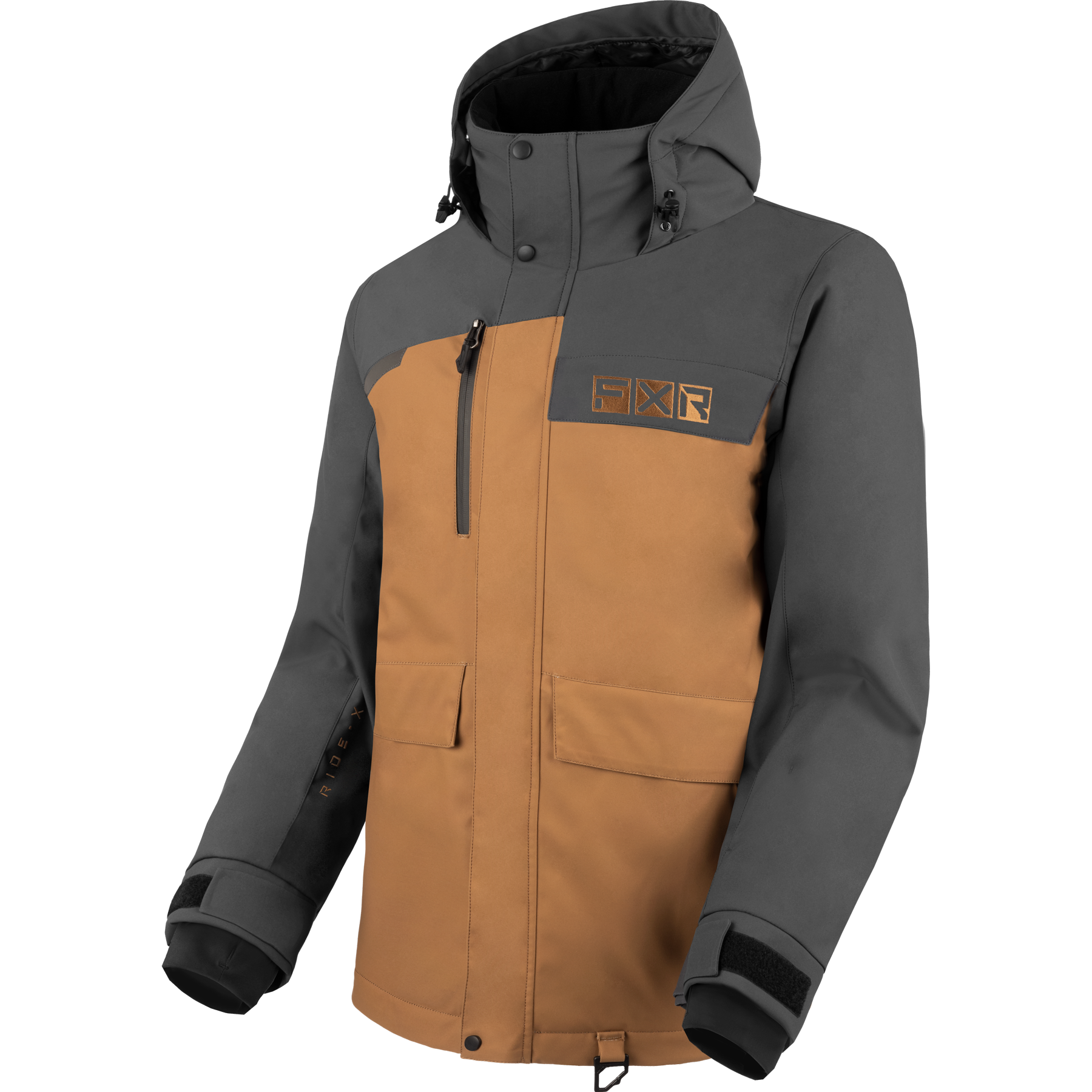 fxr racing jackets  chute insulated - snowmobile