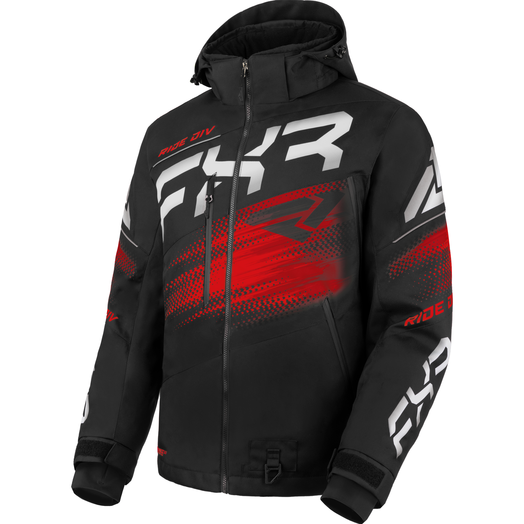 fxr racing jackets  boost fx f.a.s.t insulated - snowmobile