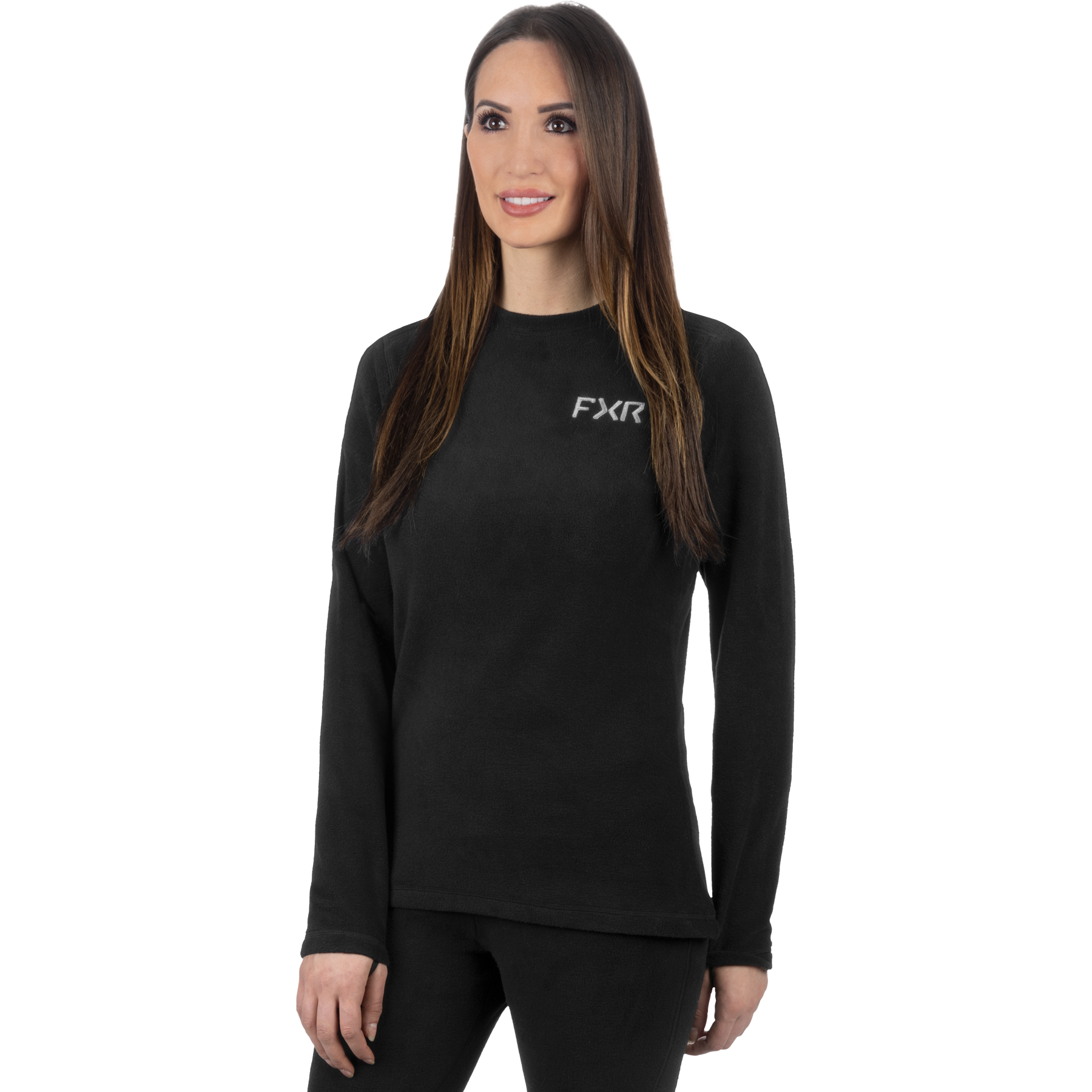 fxr racing top baselayers for womens pyro thermal longsleeve