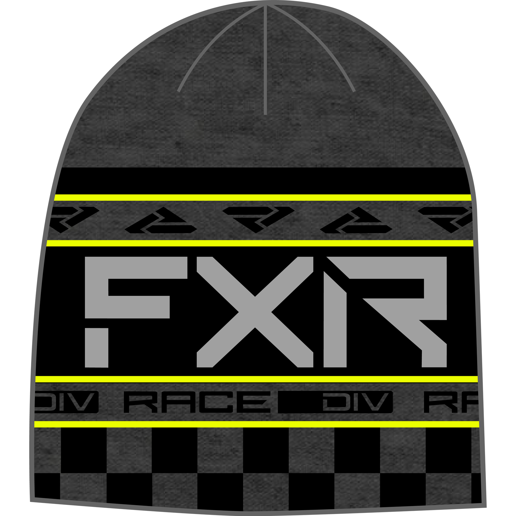 youth race division beanie char