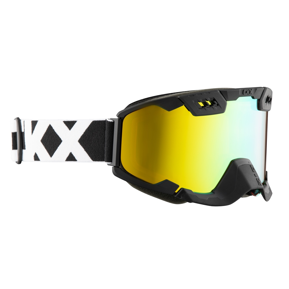 ckx goggles adult 210° backcountry dual controled ventilation (standard strap) goggles - snowmobile