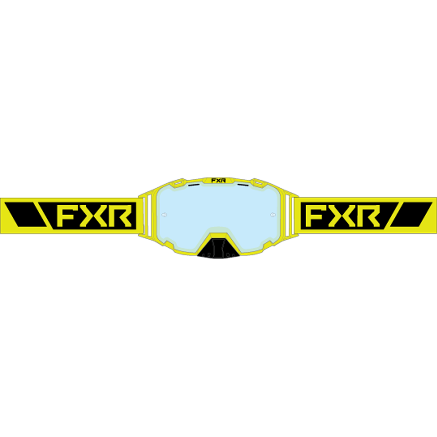 fxr racing goggles  maverick clear goggles - dirt bike