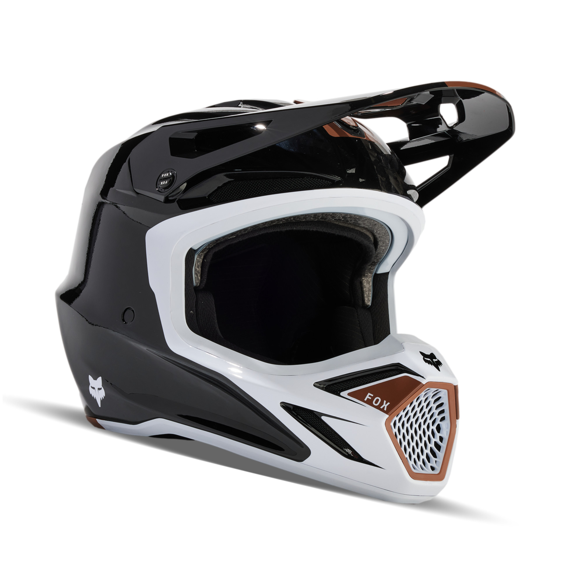 fox racing helmets adult v3 rs optical helmets - dirt bike