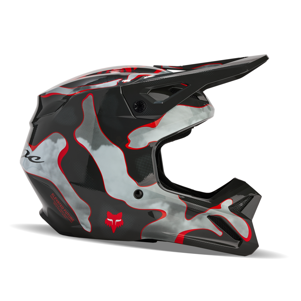 fox racing helmets  v1 atlas helmets - dirt bike