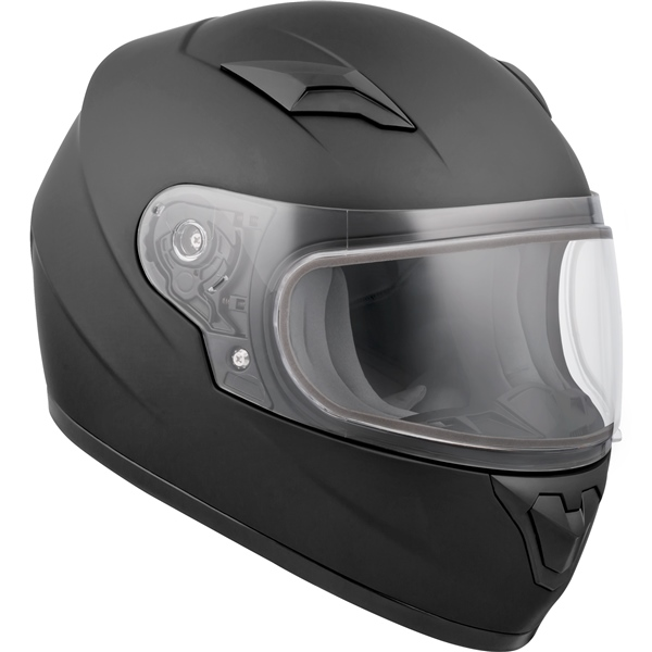 ckx helmets  rr519y solid dual shield - snowmobile