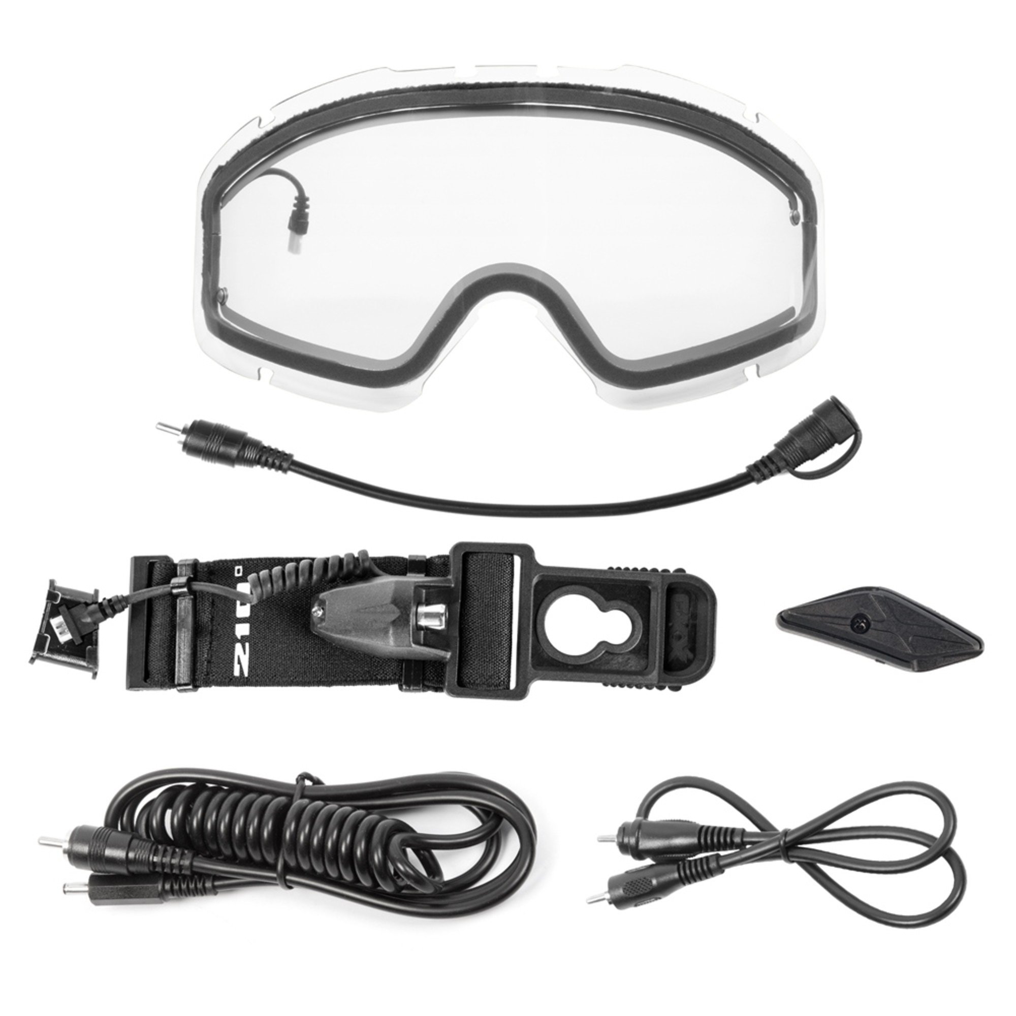 motoneige lunettes & lentilles par ckx 210° electric kit not vented