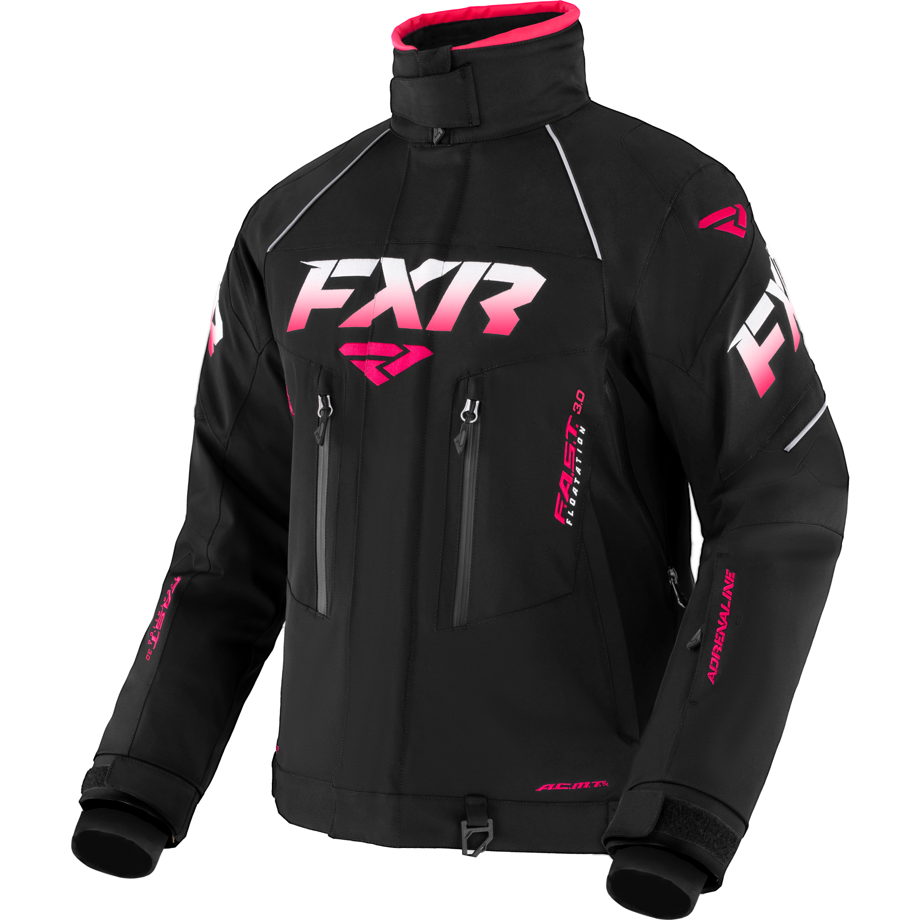motoneige manteaux isolés par fxr racing pour femmes adrenaline f.a.s.t.